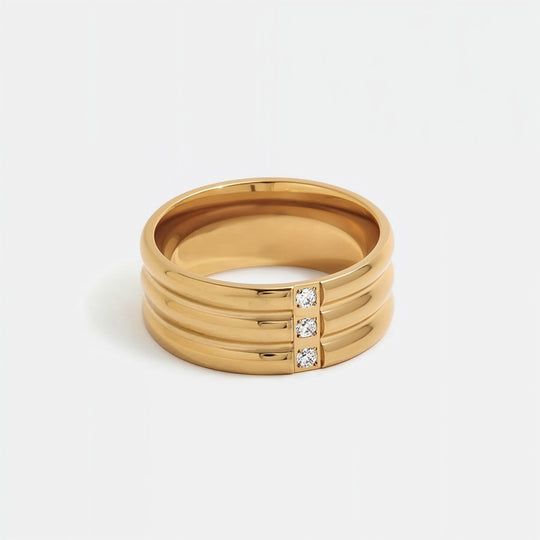 "COSTA DEL SOL" STACK RING