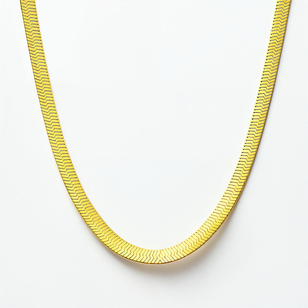 "ALGARVE" HERRINGBONE NECKLACE