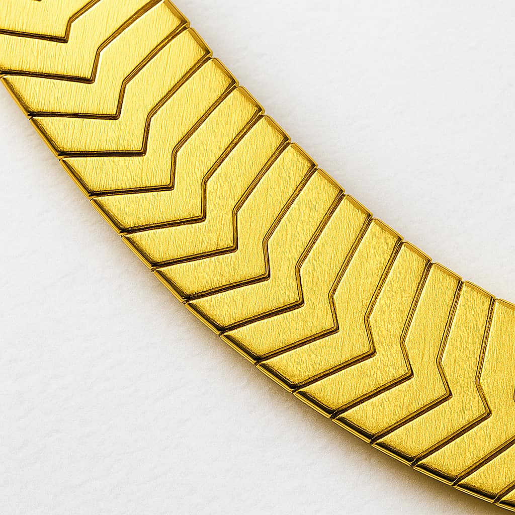 "ALGARVE" HERRINGBONE NECKLACE