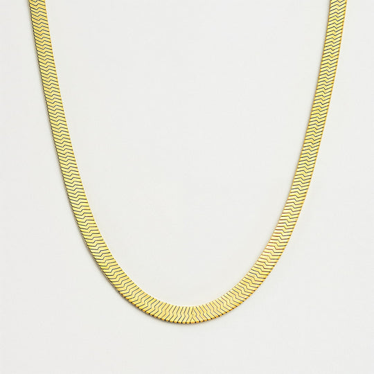 "ALGARVE" HERRINGBONE NECKLACE