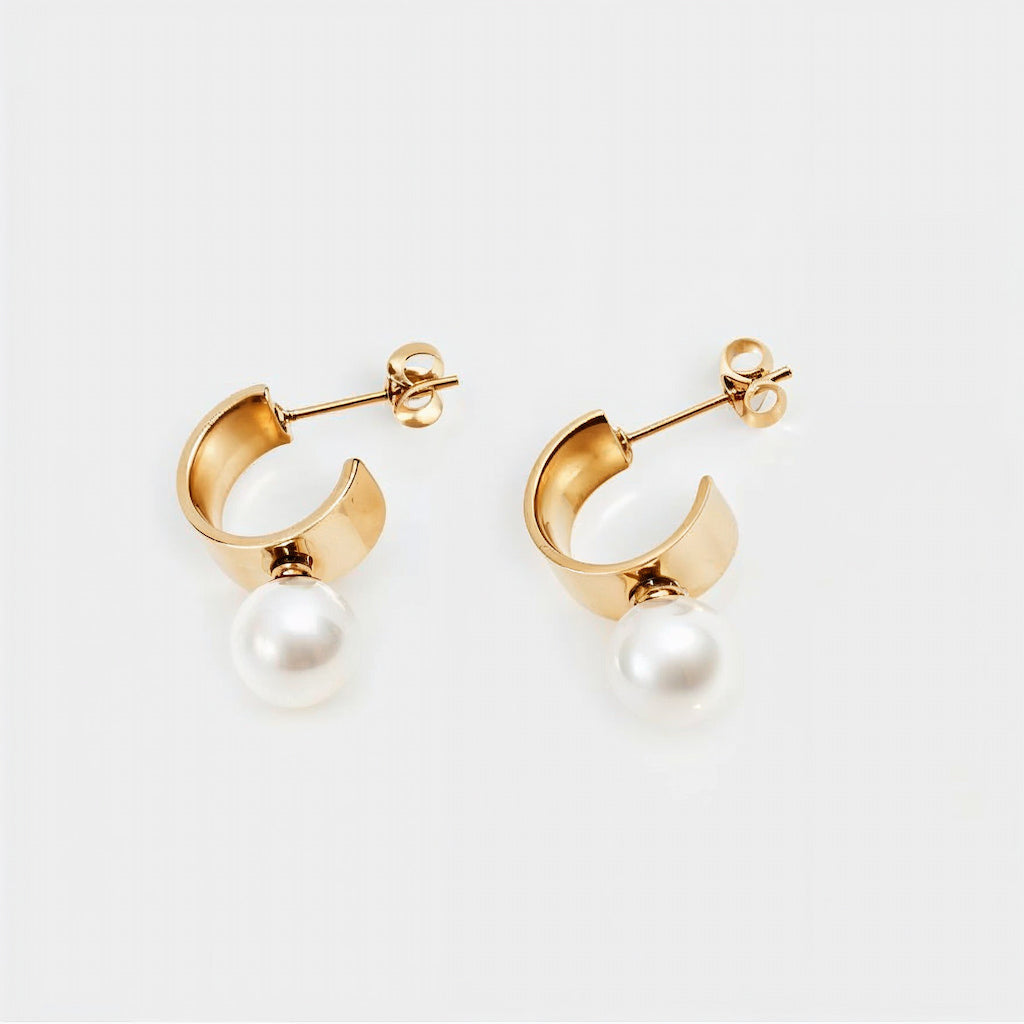 "AMALFI" PEARL EARRINGS