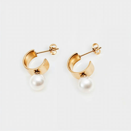 "AMALFI" PEARL EARRINGS