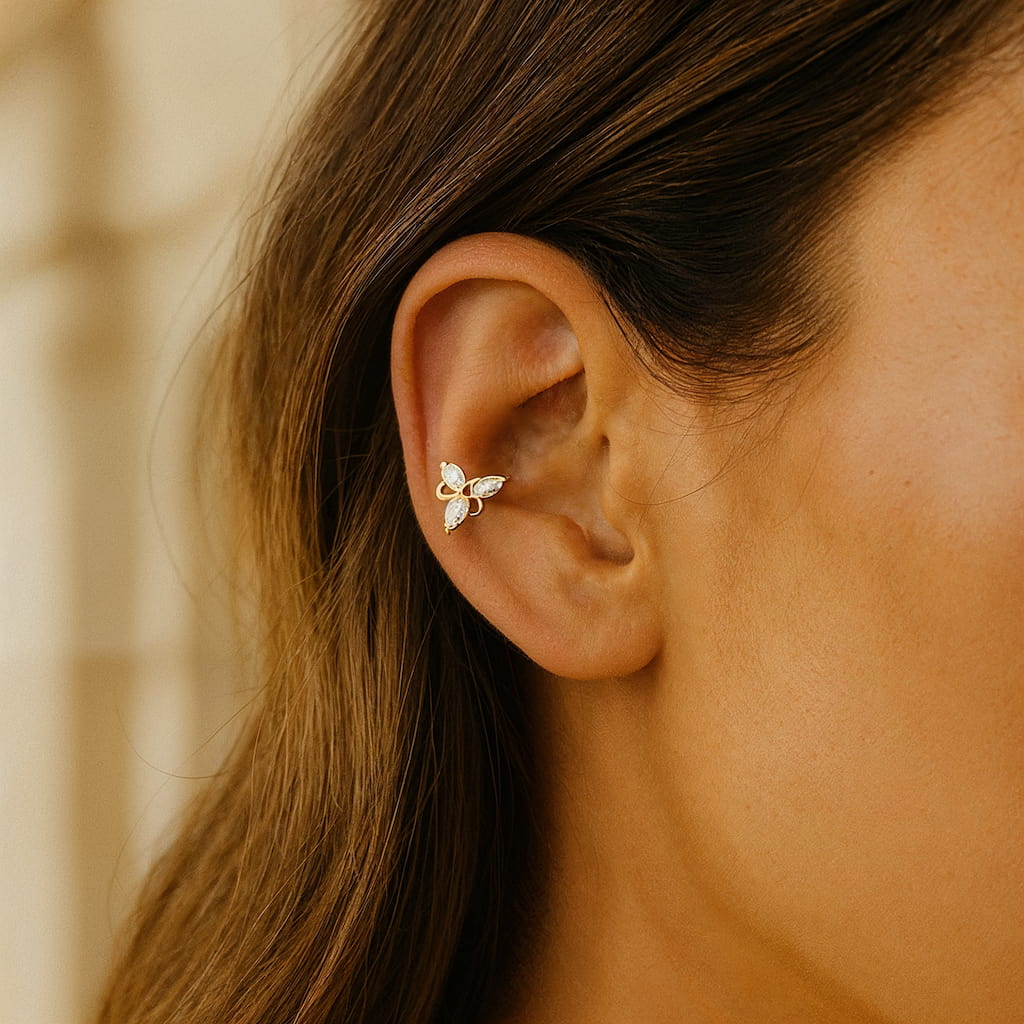 "BALI" FLATBACK STUD EARRINGS