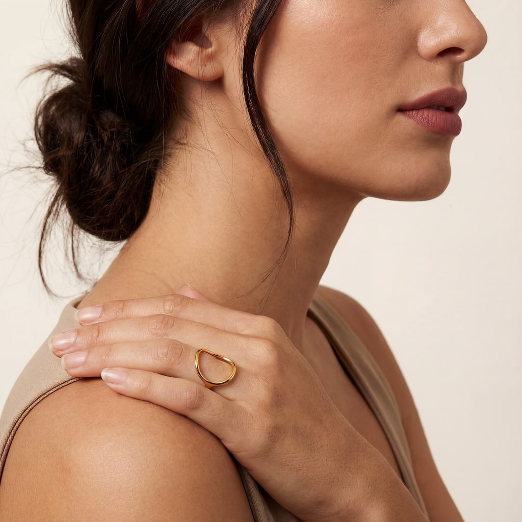 "BARCELONA" OPEN RING