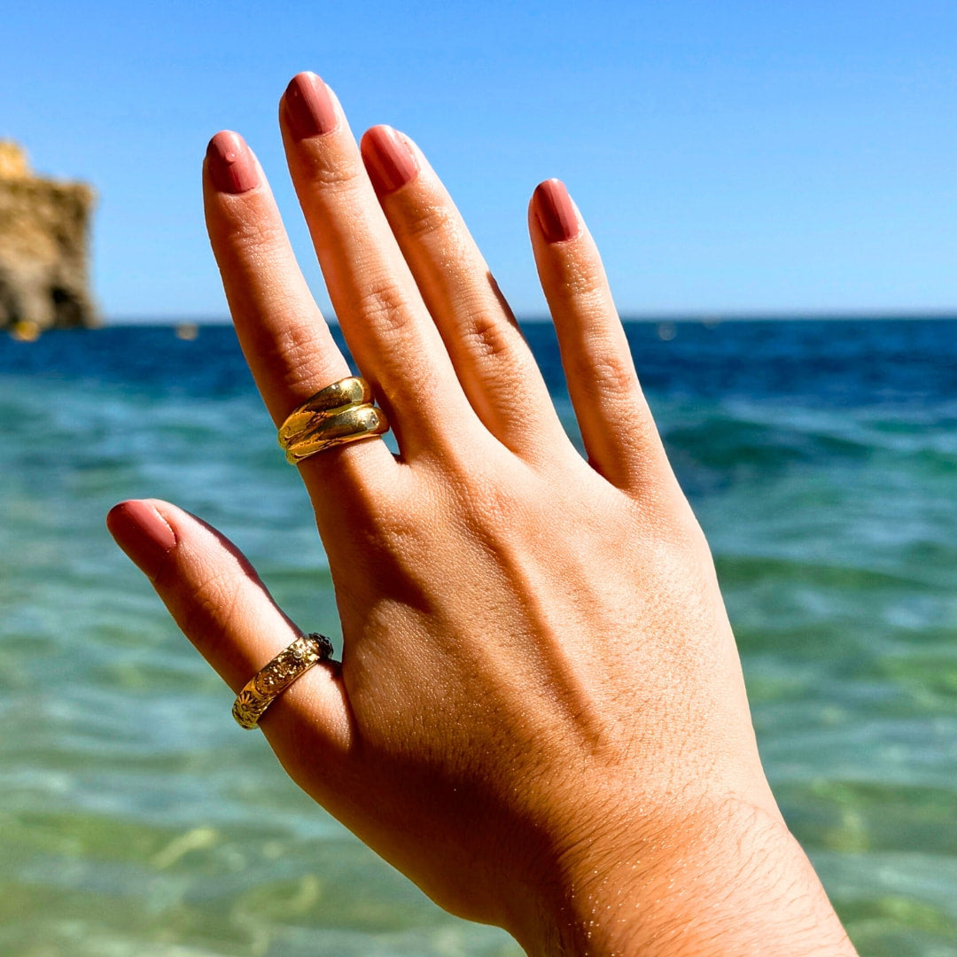 "ALGARVE" SHELL RING