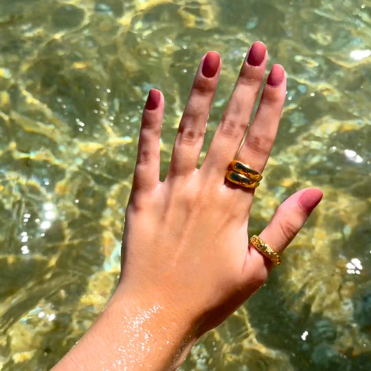 "ALGARVE" SHELL RING