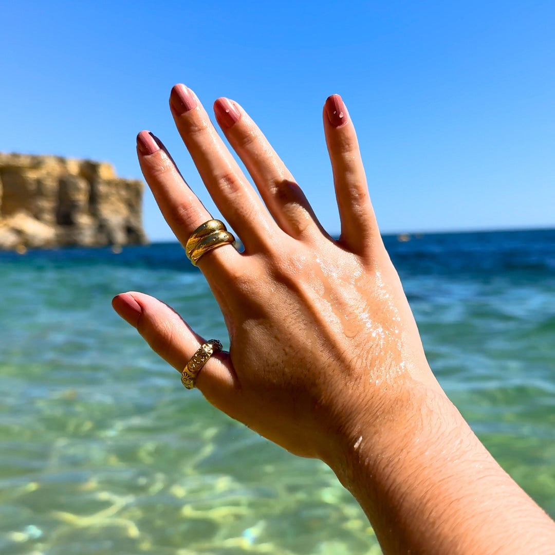 "ALGARVE" SHELL RING