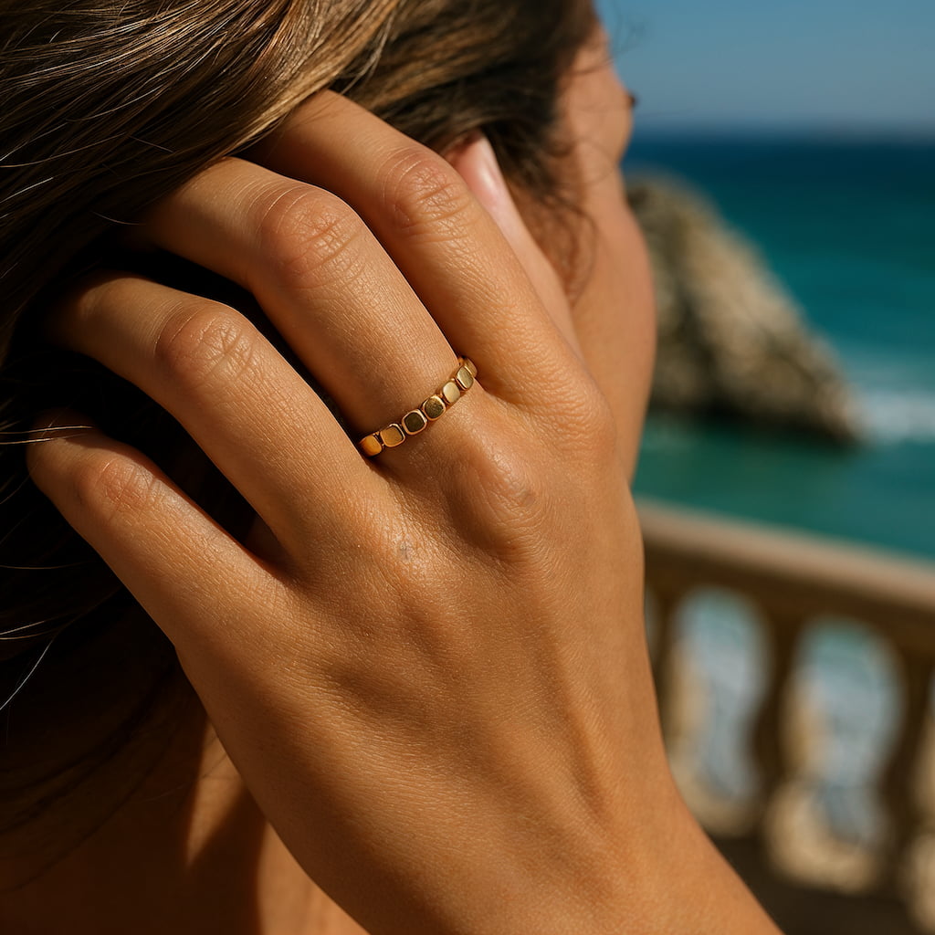 "CANCUN" GRID RING