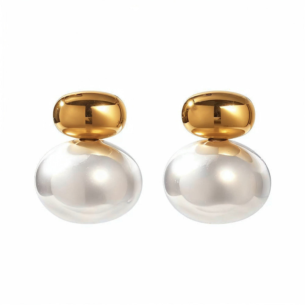 "CANNES" PEARL STUDS