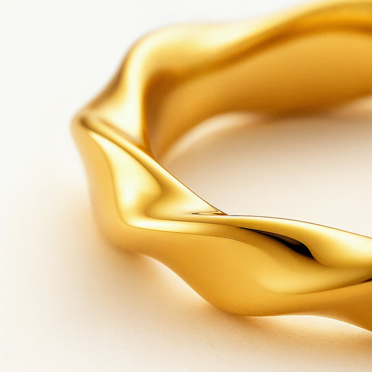 "CLEARWATER" TWIST RING