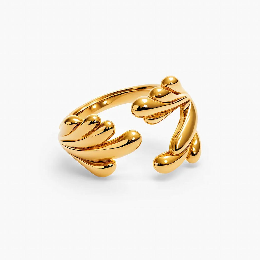 "COMINO" CORAL RING