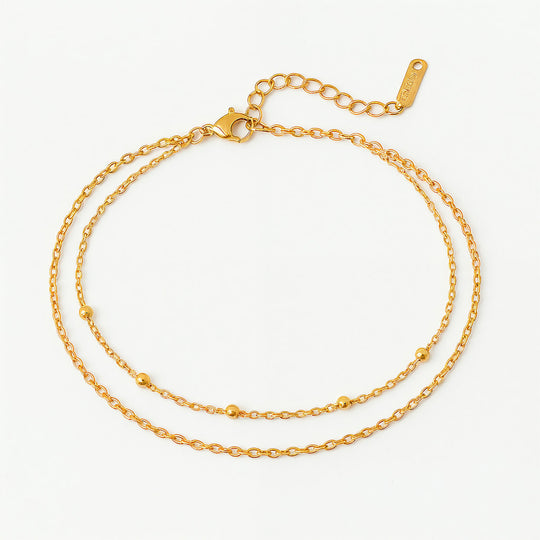 "COSTA RICA" DOUBLE ANKLET
