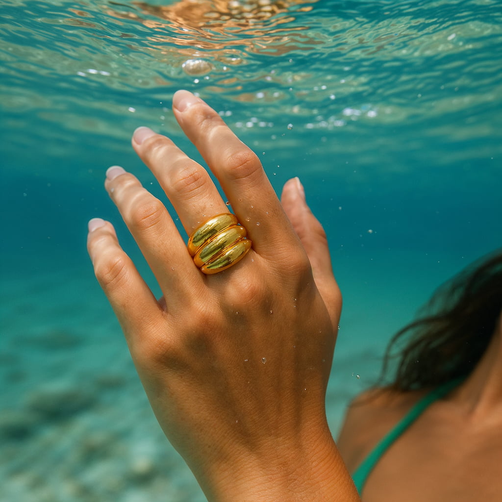 "COZUMEL" SHELL RING