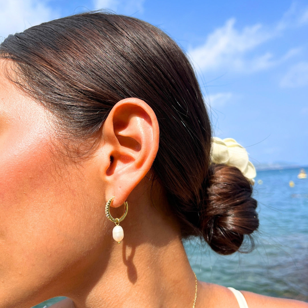 "PALMA DE MALLORCA" PEARL EARRINGS