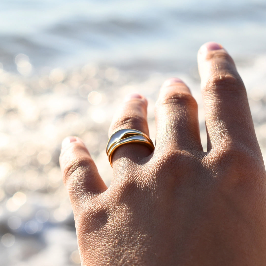 "BALI" BEACHY RING