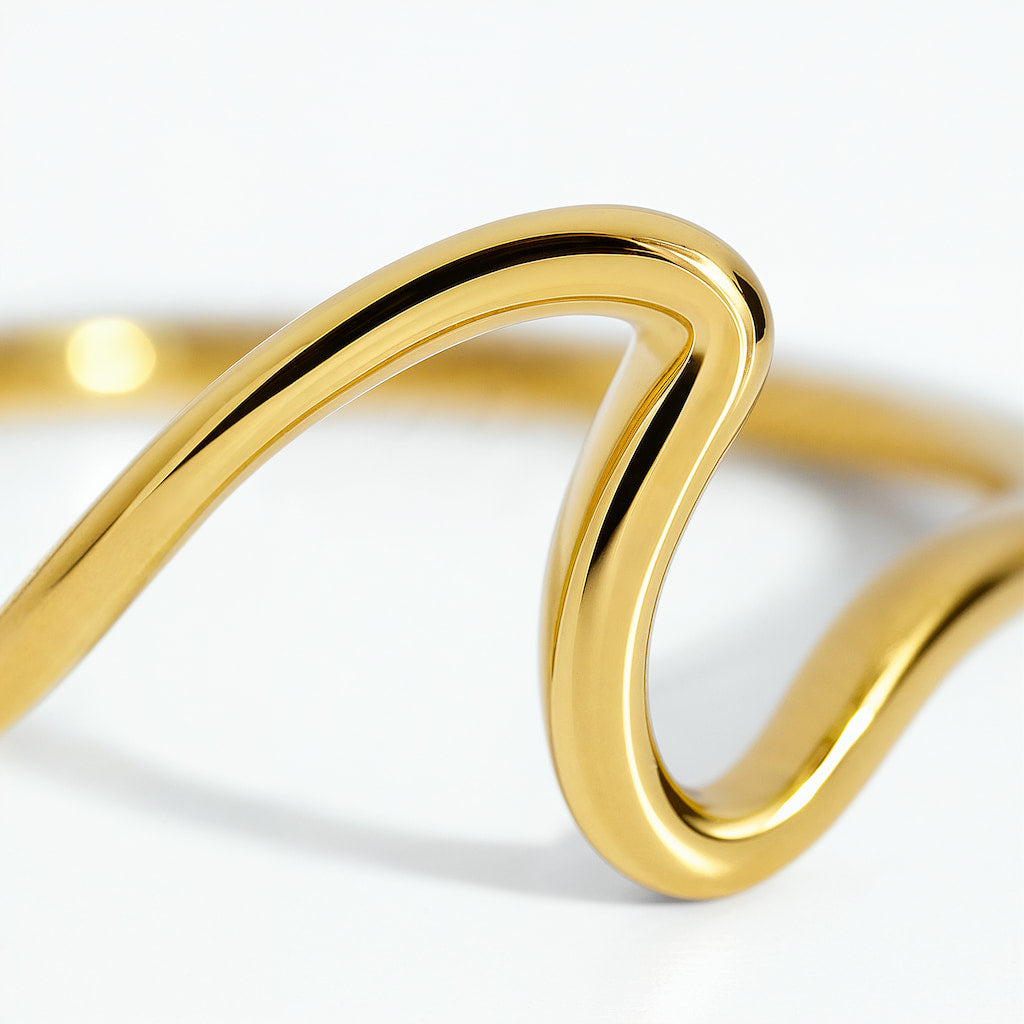 "FARO" WAVE RING