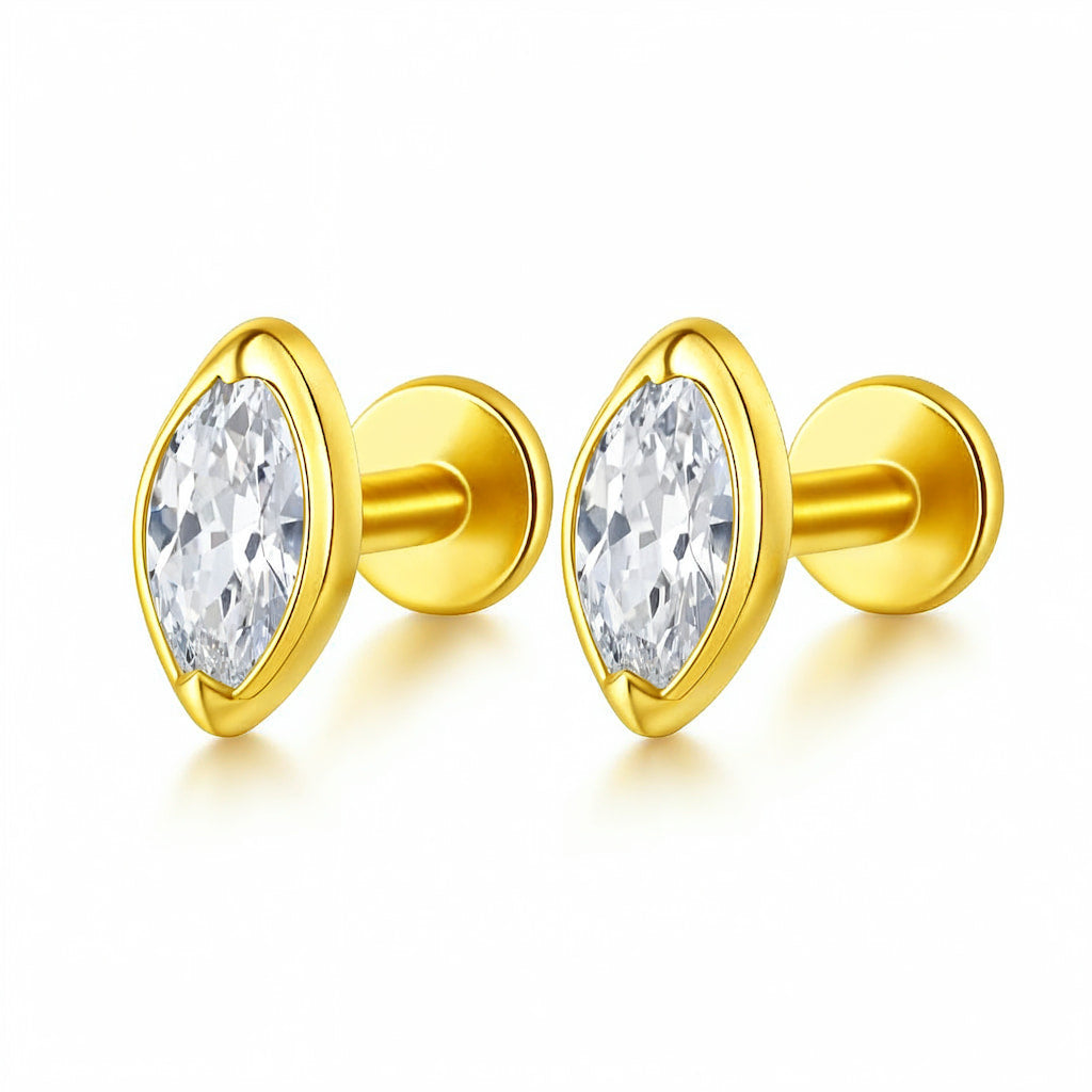 "FIJI" FLATBACK STUD EARRINGS