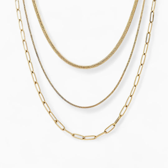 "GOLD COAST" LAYERED NECKLACE