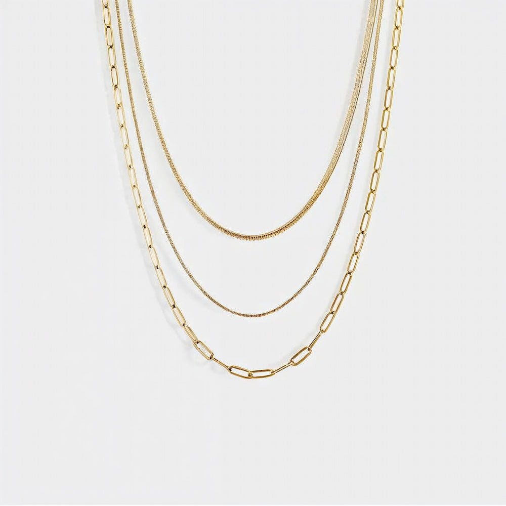 "GOLD COAST" LAYERED NECKLACE