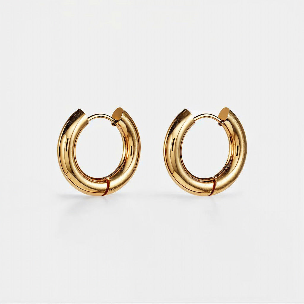 "COSTA RICA" CHUNKY HOOPS