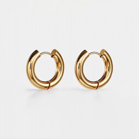 "COSTA RICA" CHUNKY HOOPS