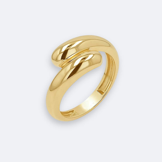 "HAWAII" DOUBLE BALL RING