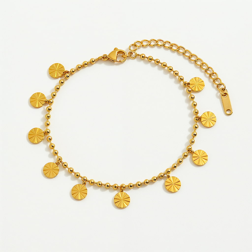 "IBIZA" SUN CHARM ANKLET