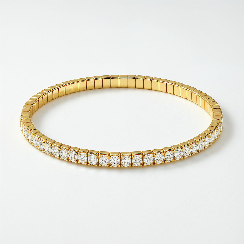 "KEY WEST" ELASTIC TENNIS BRACELET