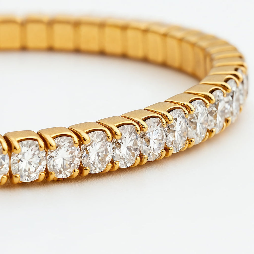 "KEY WEST" ELASTIC TENNIS BRACELET