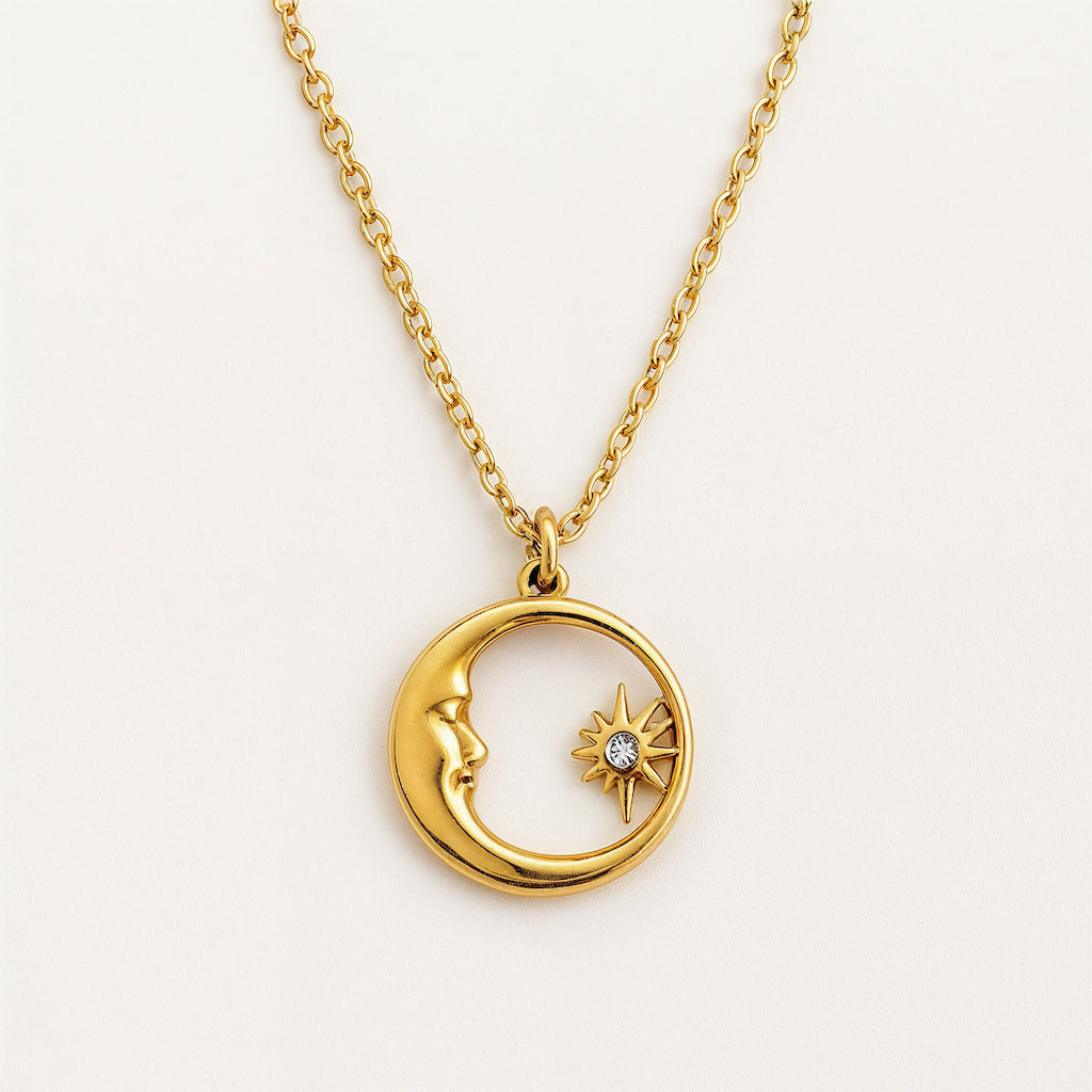 "LAKE COMO" LUNAR NECKLACE