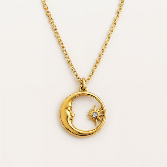 "LAKE COMO" LUNAR NECKLACE