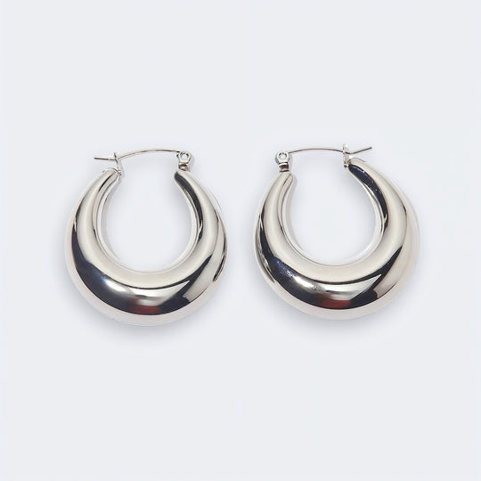 "MADRID" CHUNKY DROP HOOPS