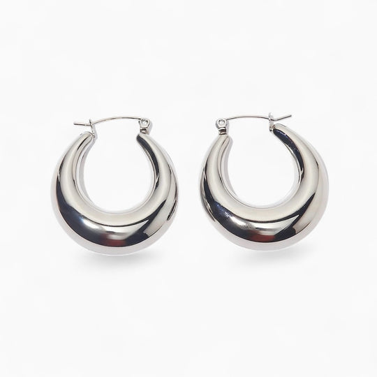 "MADRID" CHUNKY DROP HOOPS