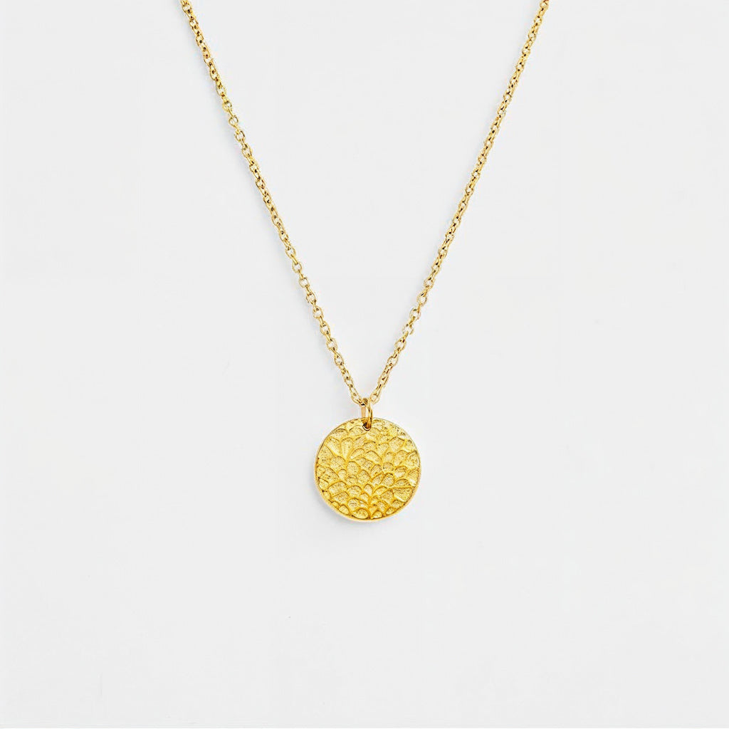 "MAUI" SUN DISC NECKLACE