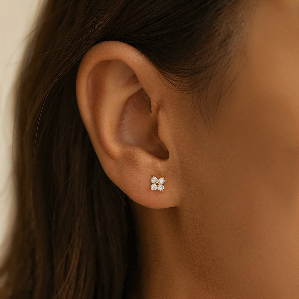 "MAUI" FLATBACK STUD EARRINGS