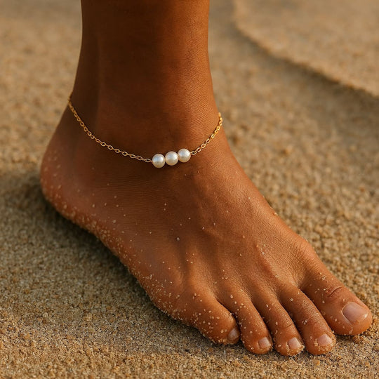 "MAUI" PEARL ANKLET