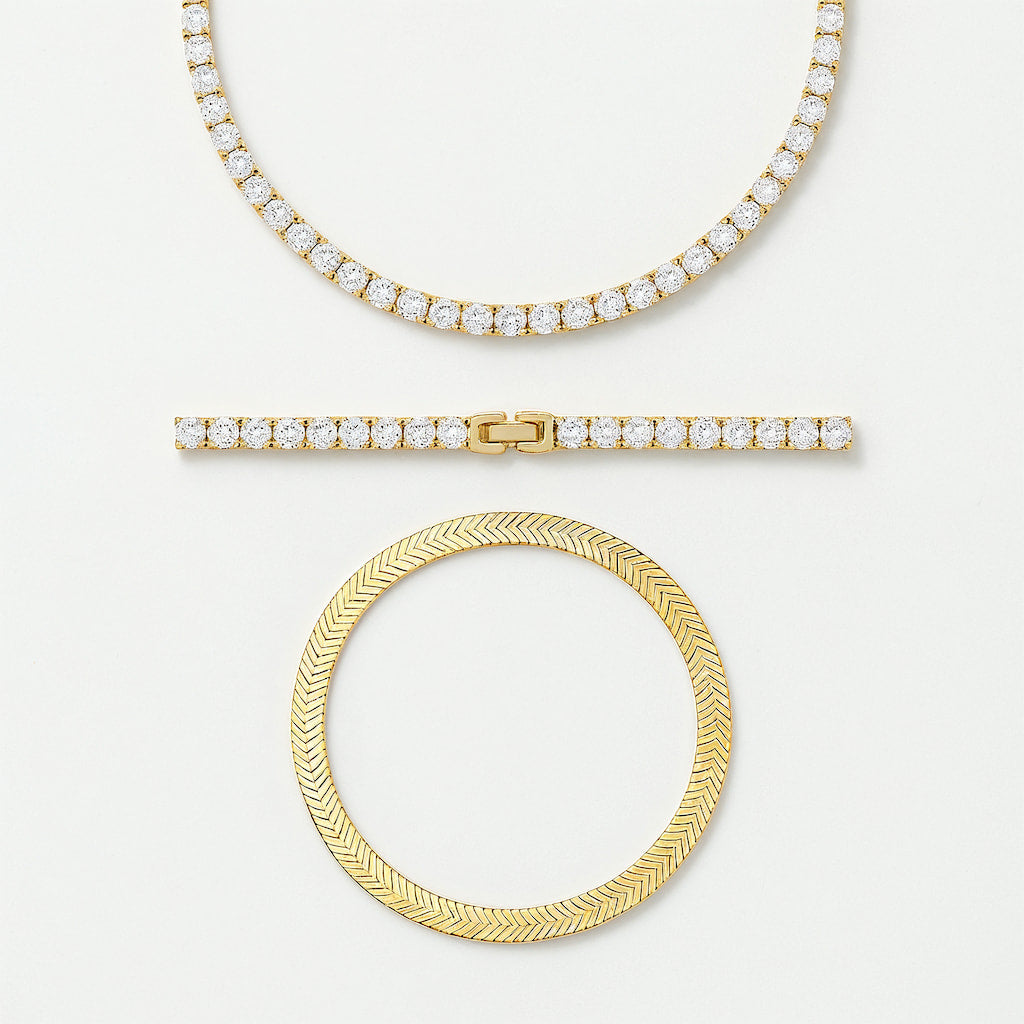 "Miami" Diamond Tennis Bundle | 3-piece Bundle