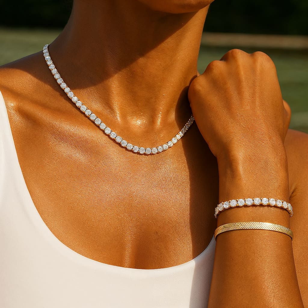 "Miami" Diamond Tennis Bundle | 3-piece Bundle