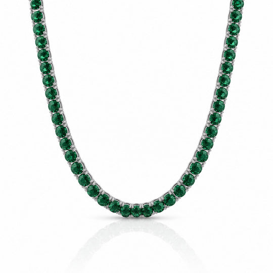 "MIAMI" EMERALD TENNIS CHOKER 2.0