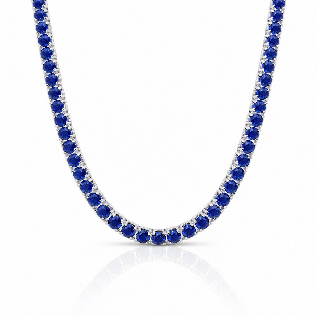 "MIAMI" SAPPHIRE TENNIS CHOKER 2.0