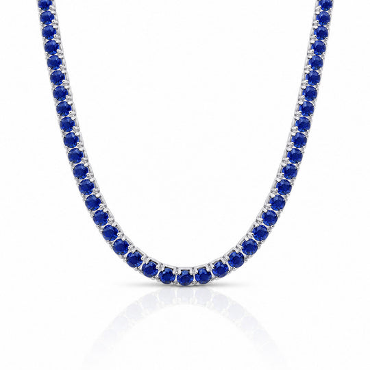 "MIAMI" SAPPHIRE TENNIS CHOKER 2.0