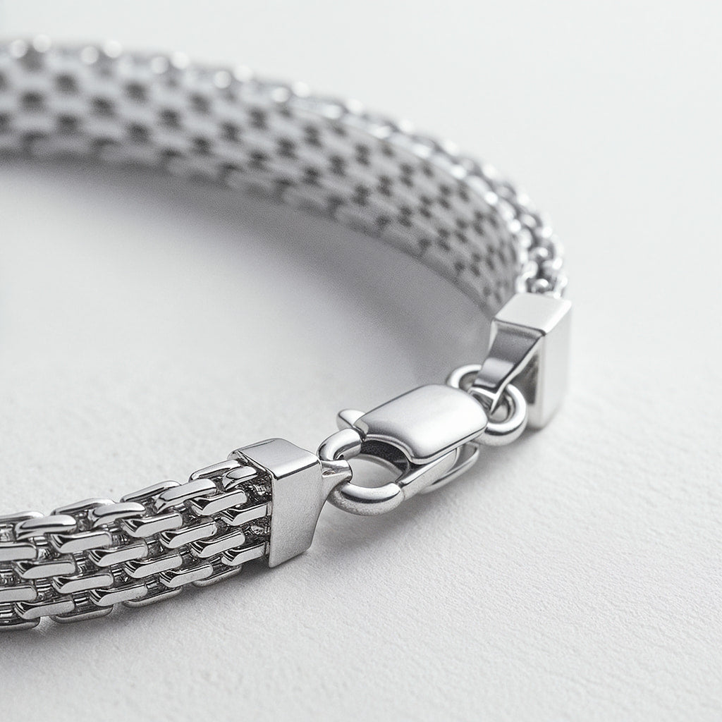 "MILAN" MESH LINK BRACELET