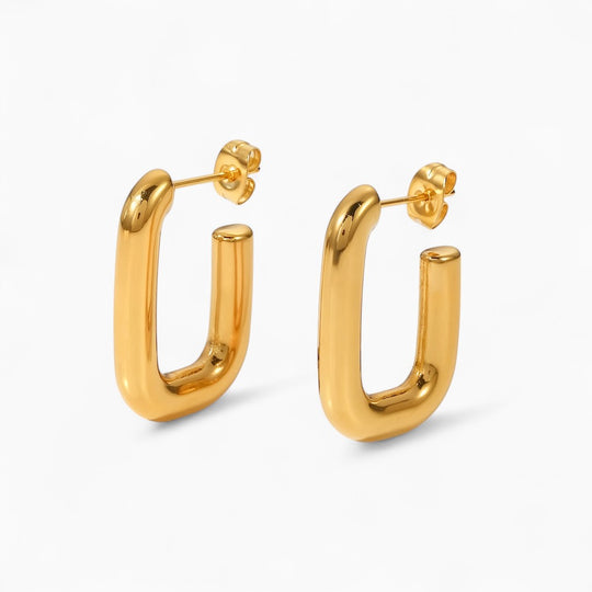 "MONACO" GEOMETRIC HOOPS