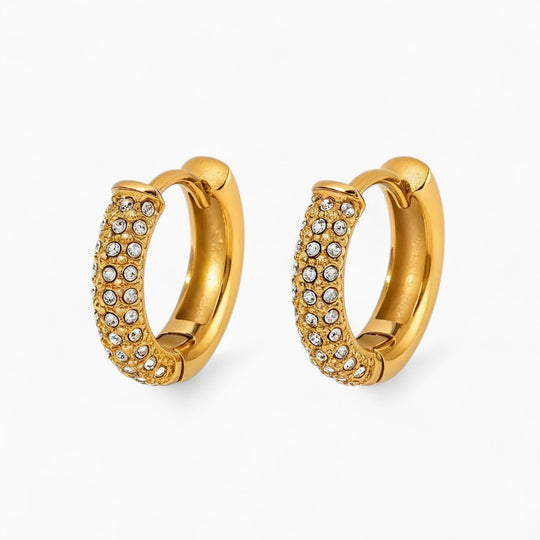 "MONTE CARLO" SPARKLE HOOPS