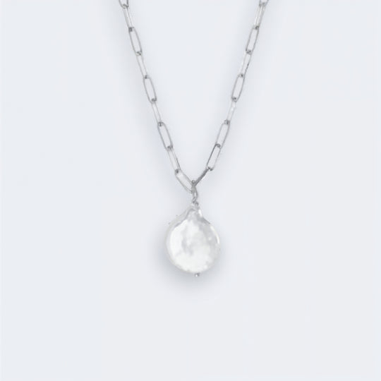 "MOOREA" BAROQUE PEARL PENDANT