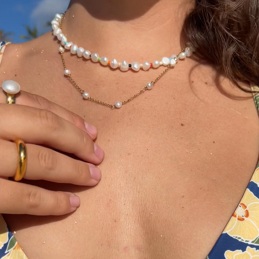 "LANIKAI" PEARL NECKLACE