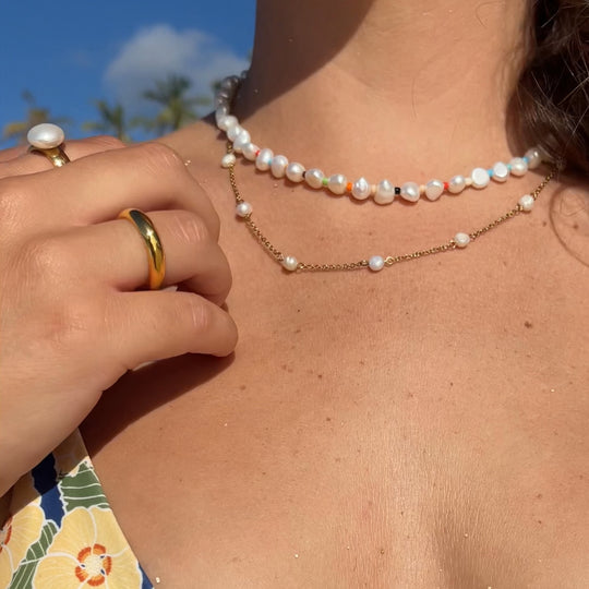 "HAWAII" PEARLS NECKLACE