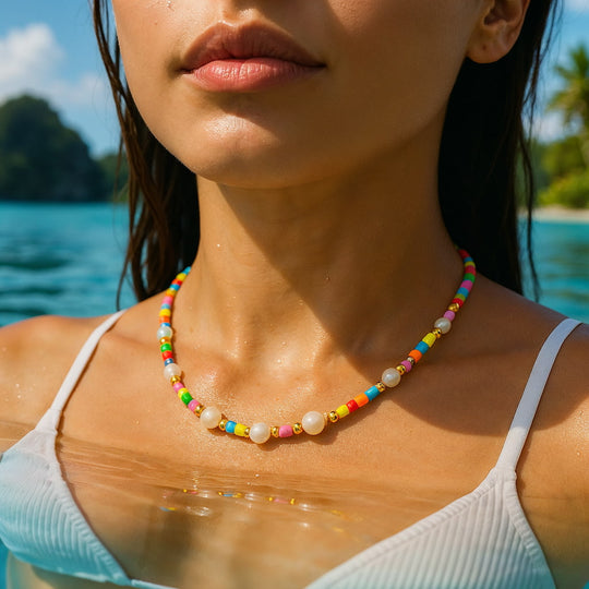 "PALAU" TROPICAL NECKLACE
