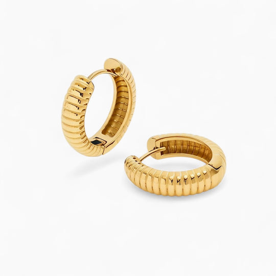 "RIVIERA" RIBBED HOOPS