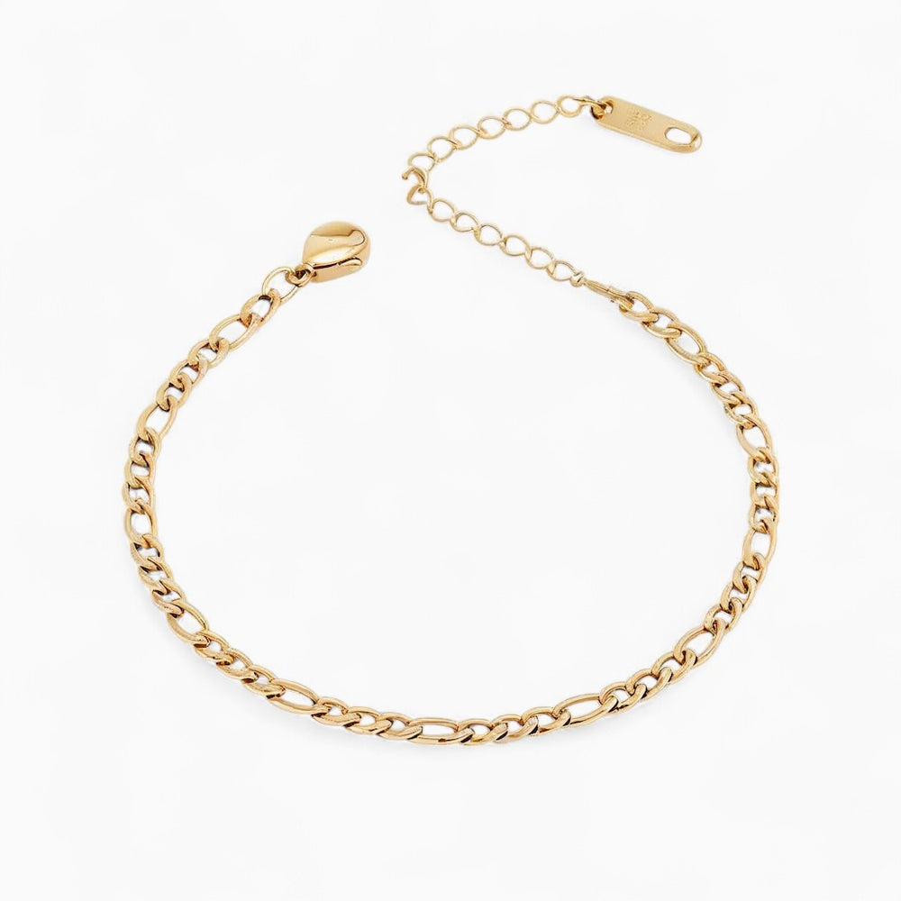 "SANTORINI" FIGARO CHAIN BRACELET